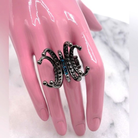Gothic Grunge Modern Ring Costume Fashion Spike‎ Jewelry - Picture 2 of 5